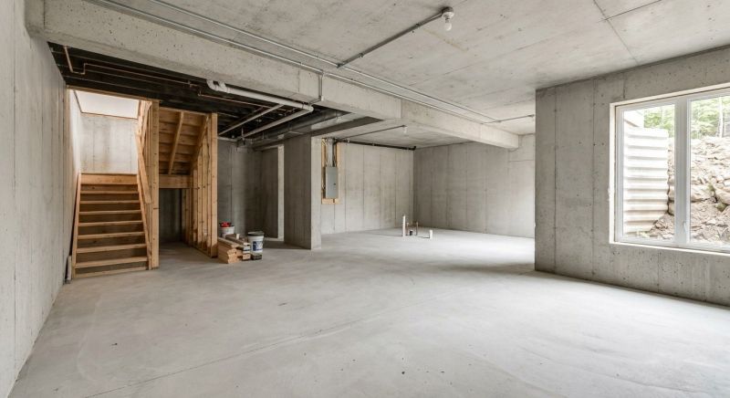 Basement Concrete Installation in Salisbury, MA
