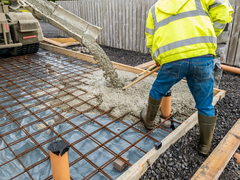 Basement Concrete Pouring in Newburyport, MA