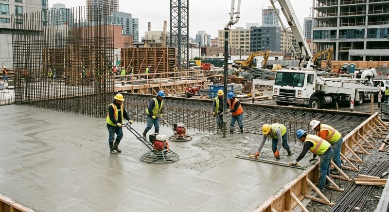 Commercial Slab Construction in Hampstead, NH
