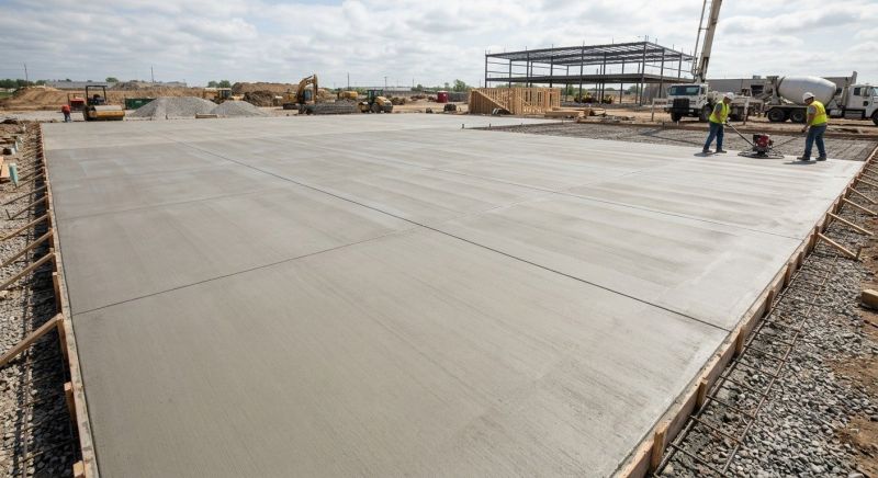 Commercial Slab Construction in Middleton, MA