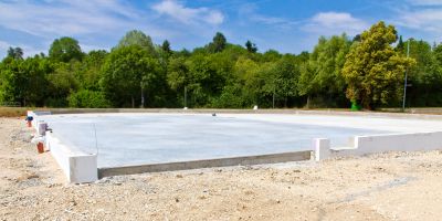 Commercial Slab Installation in Beverly, MA