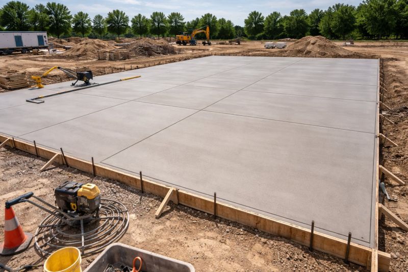 Commercial Slab Installation in Middleton, MA