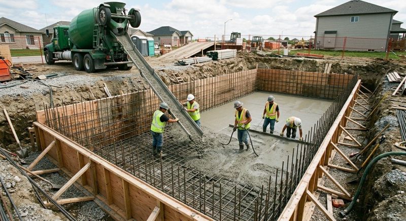 Concrete Basement Pouring in Newburyport, MA