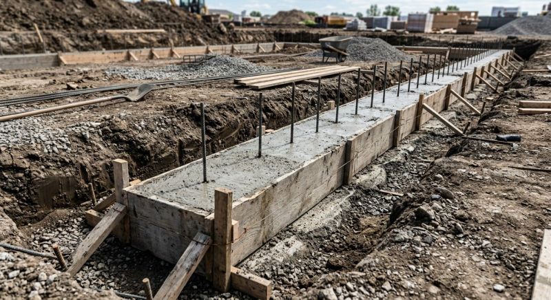 Concrete Foundation Installation in Hampstead, NH