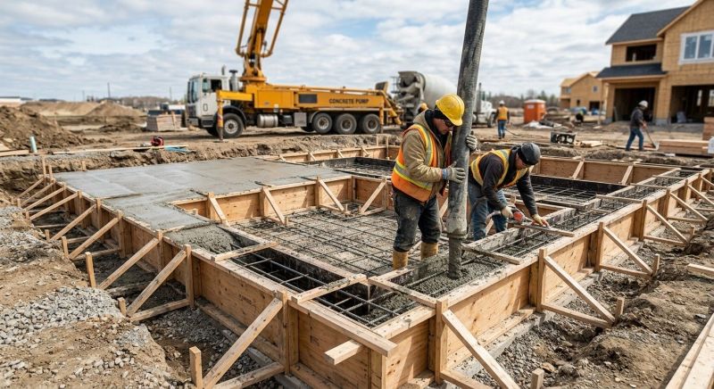Foundation Construction in Salem, NH