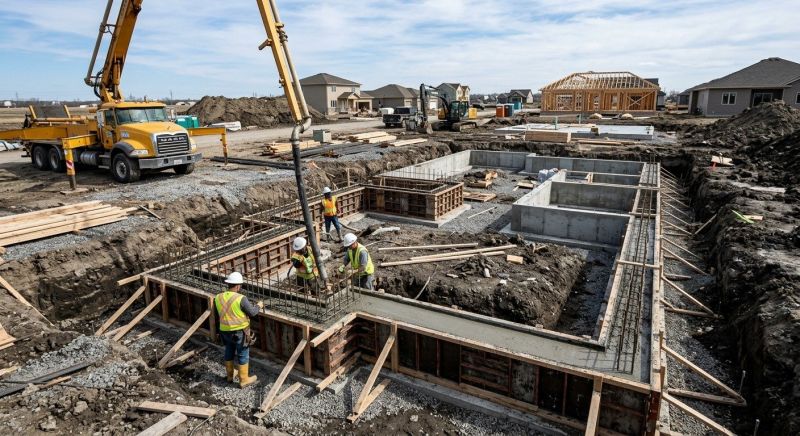 Foundation Construction in Stratham, NH