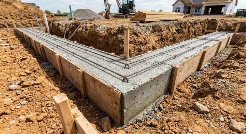 Foundation Footer Installation in Newburyport, MA