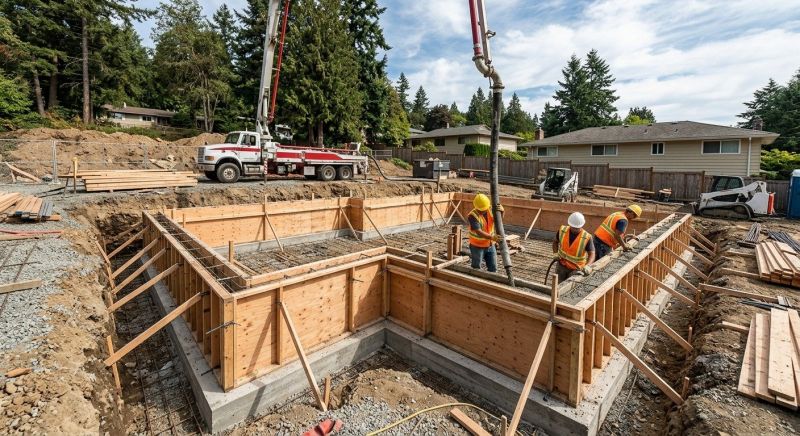 Home Foundation Installation in Reading, MA
